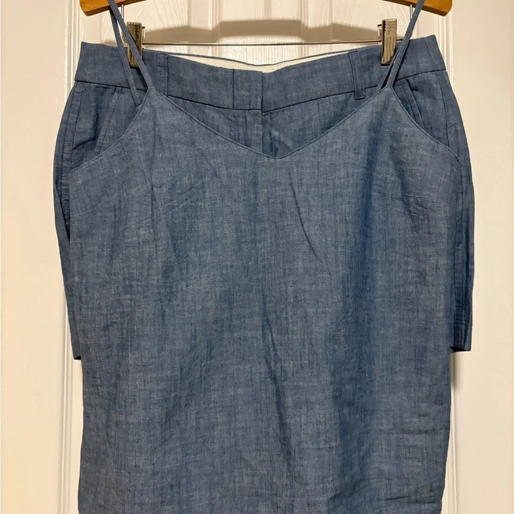 J. Crew Chambray Shorts & Tank Matching Set - Picture 1 of 10